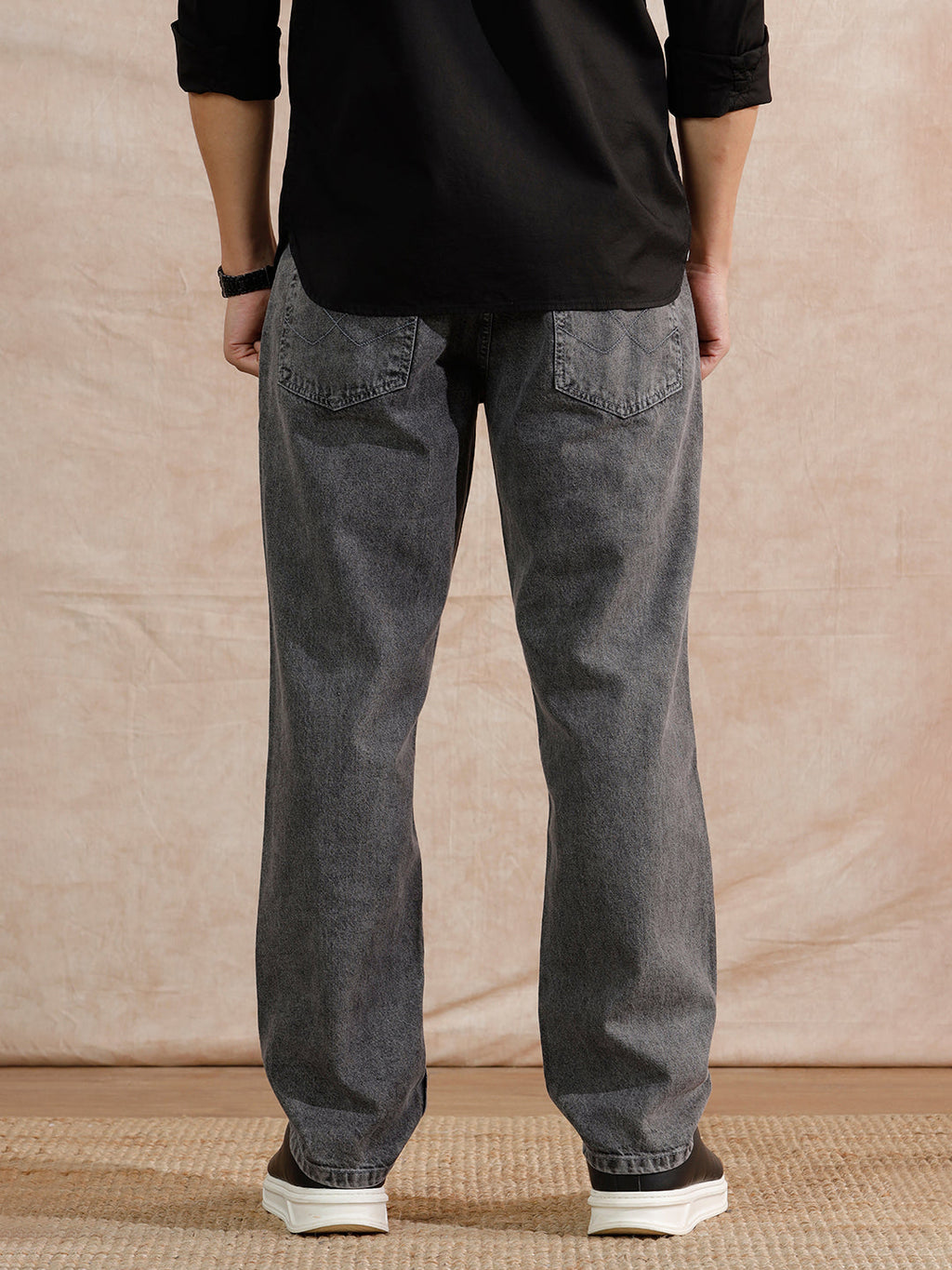 Casual Anti Fit Jeans | Dark Grey