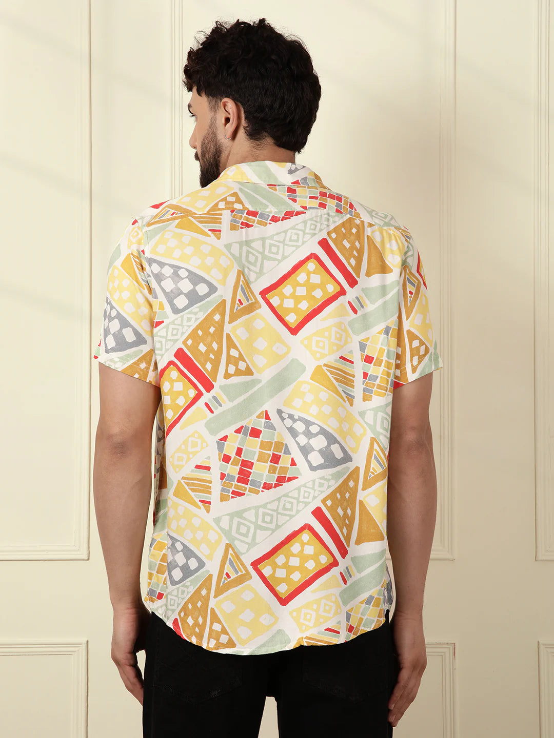 AOP Fluid Light Weight Viscose Shirt  | Multicolor