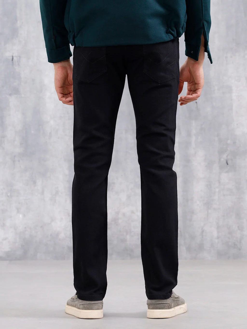 Men's Casual Slim Fit Jeans | Black