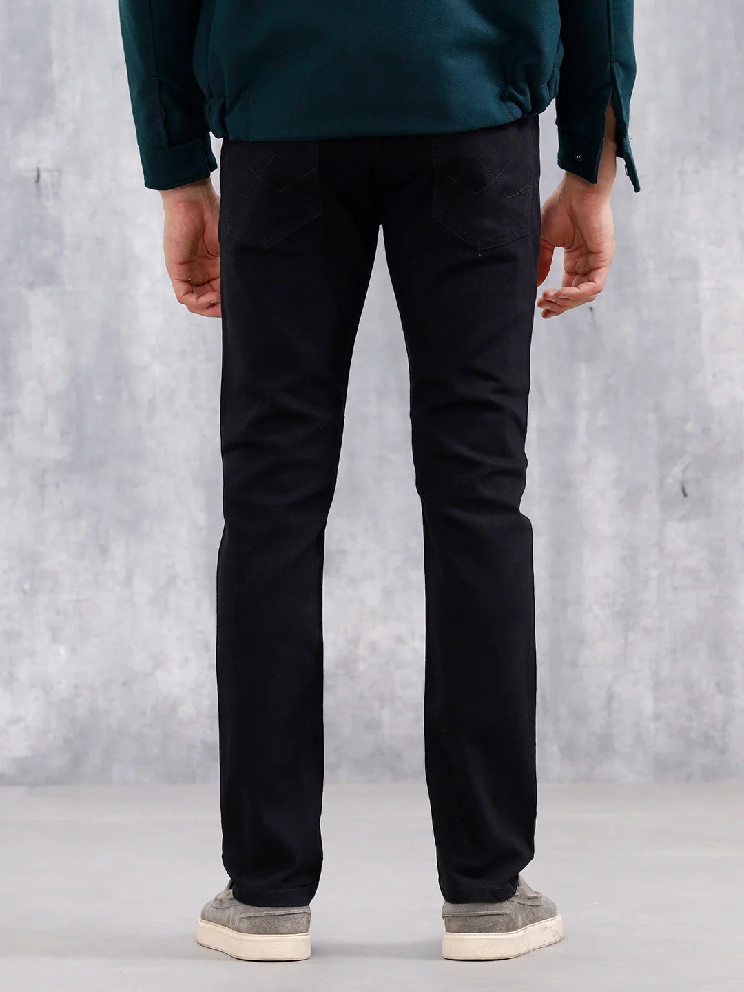 Men's Casual Slim Fit Jeans | Black