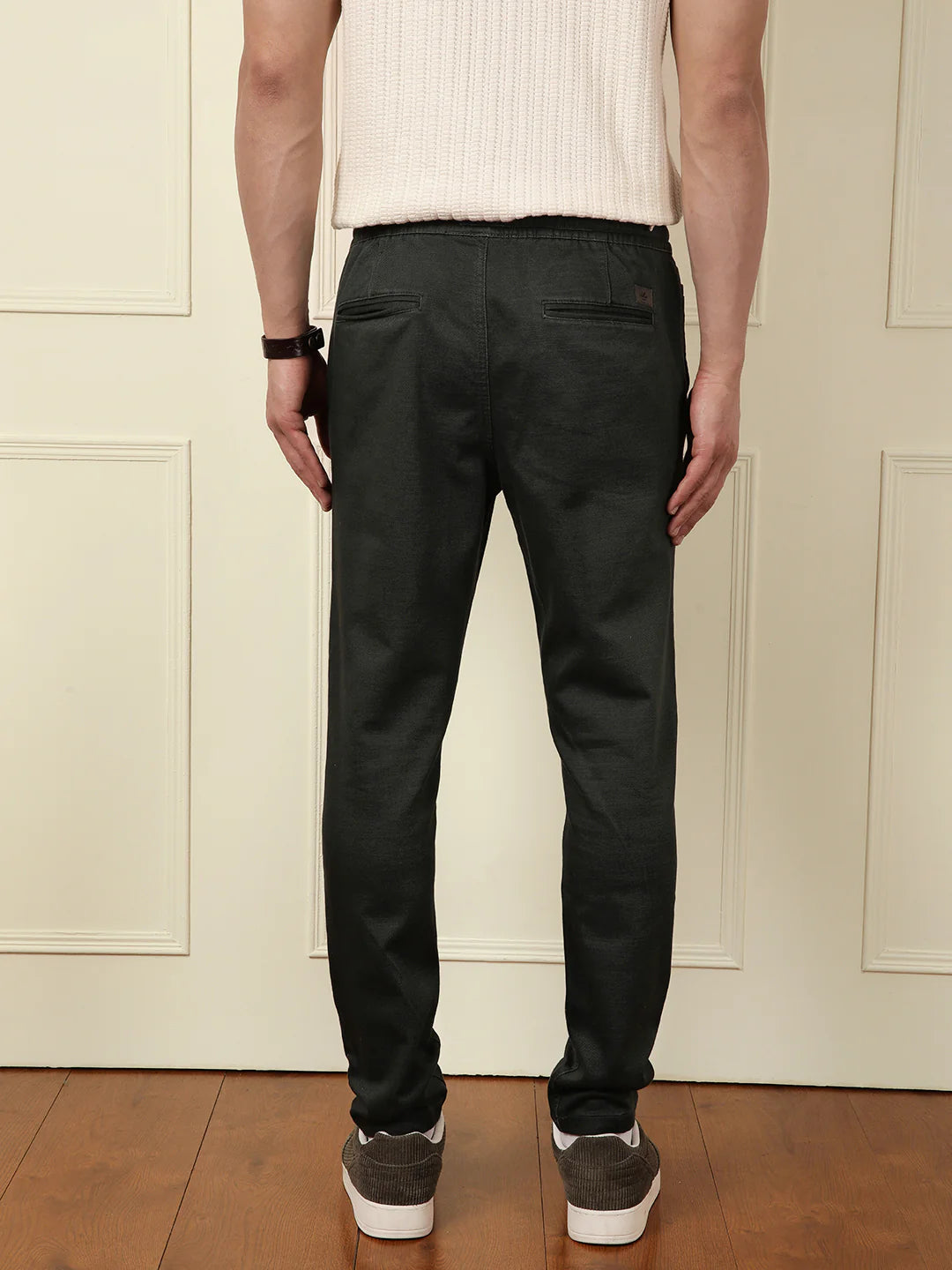 Olive Stride Solid Jogger