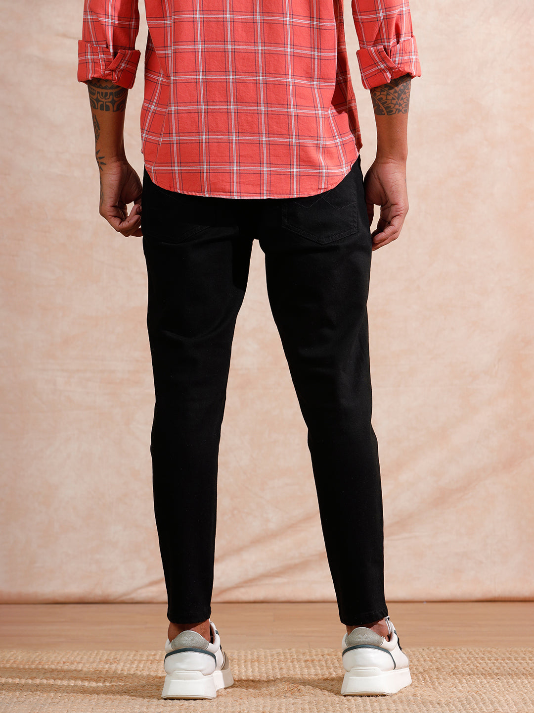 Solid Look Skinny Jeans | Black