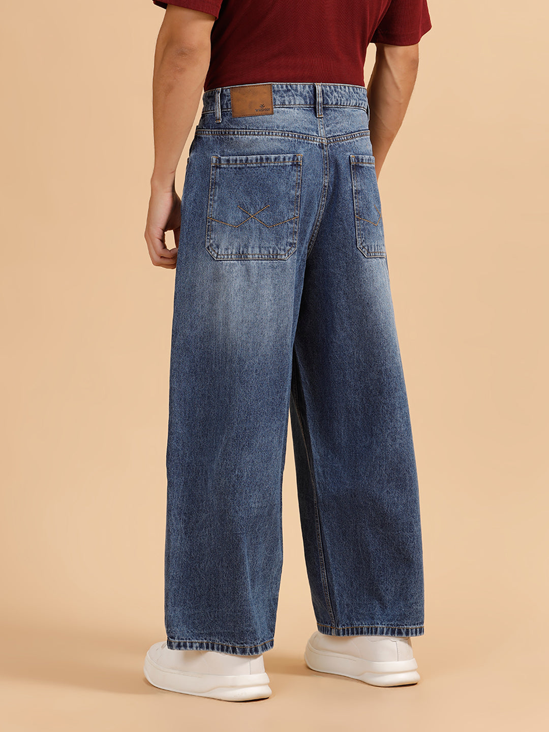 Casual Baggy Fit Jeans | Blue