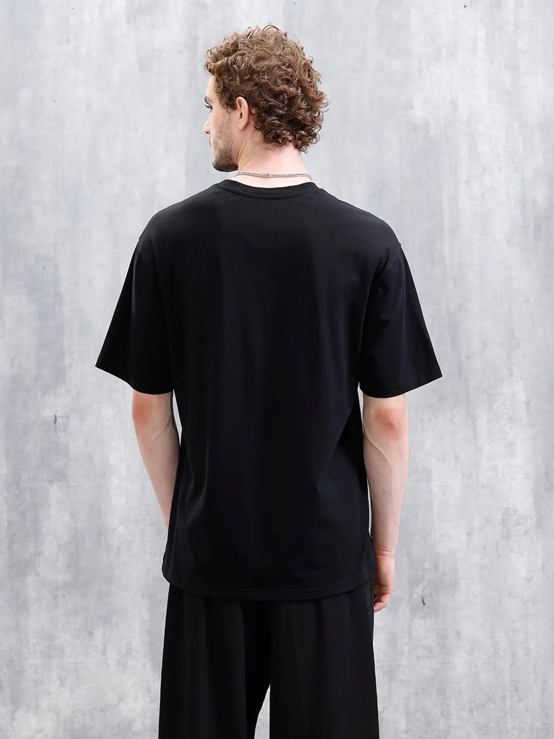 Heavy GSM Oversized Fit T-Shirt | Black