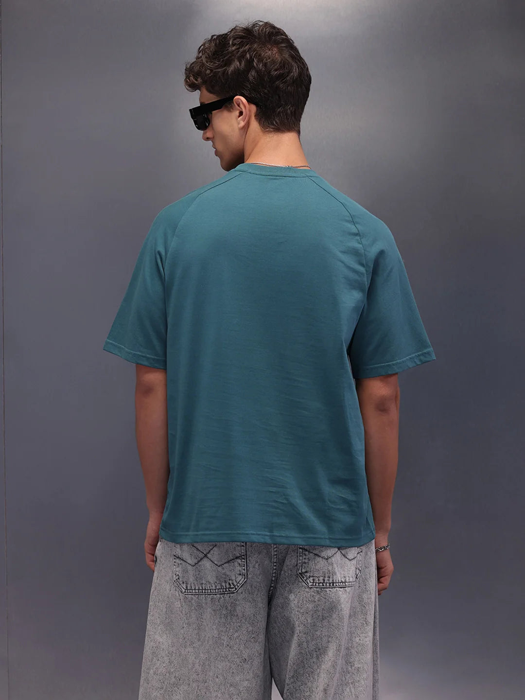 Stellar Placement Printed T-Shirt | Green