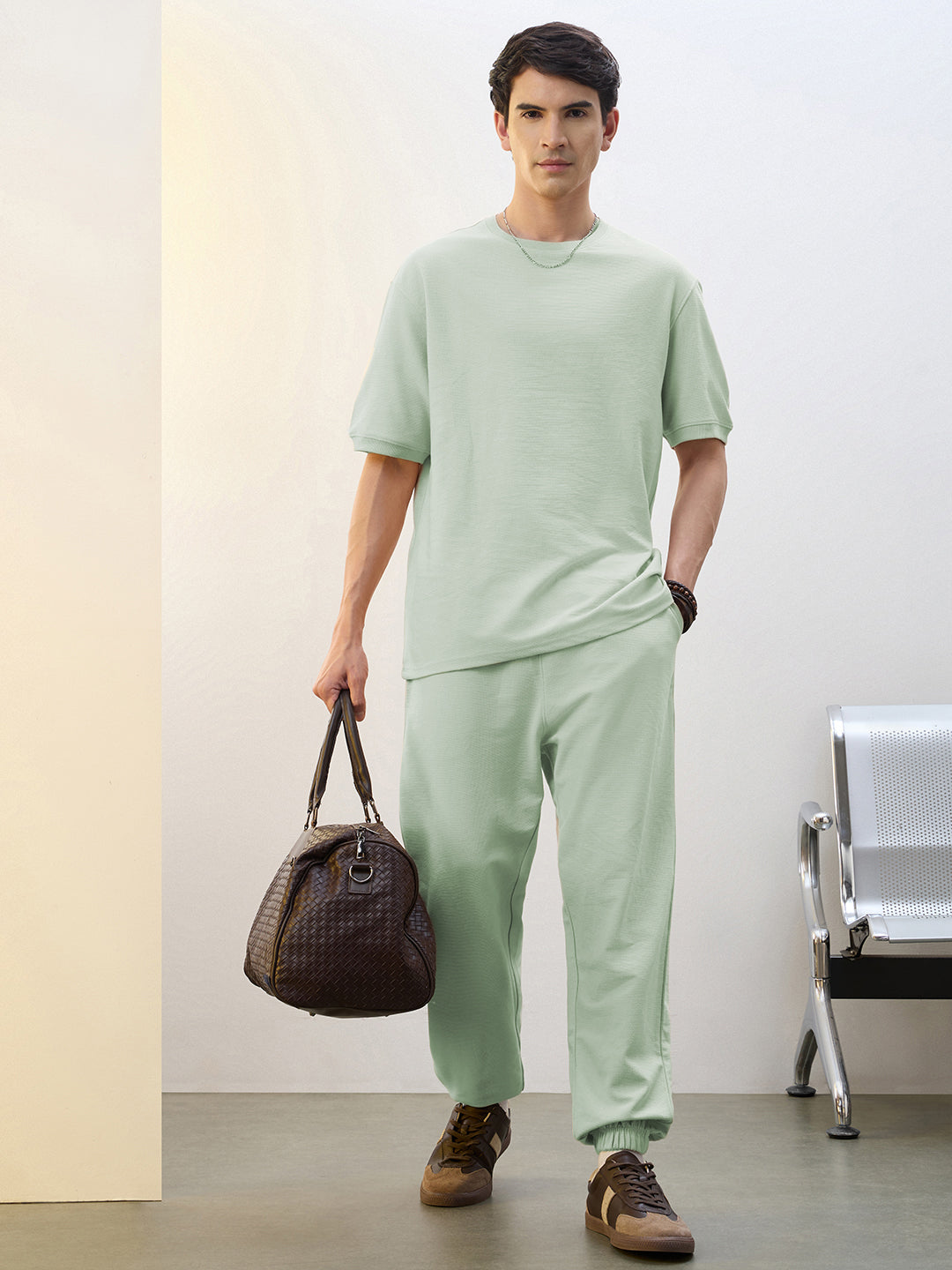 Textured Oversized Co-ord Set