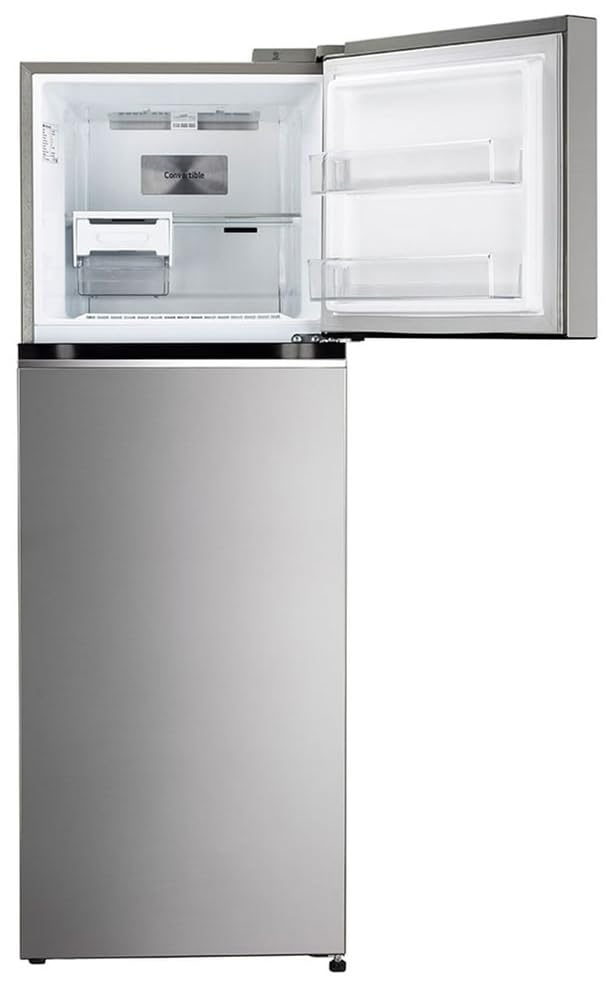 LG 322 L 3 Star Frost-Free Smart Inverter Double Door Refrigerator (GL-S342SDSX, Dazzle Steel, Convertible with Express Freeze)