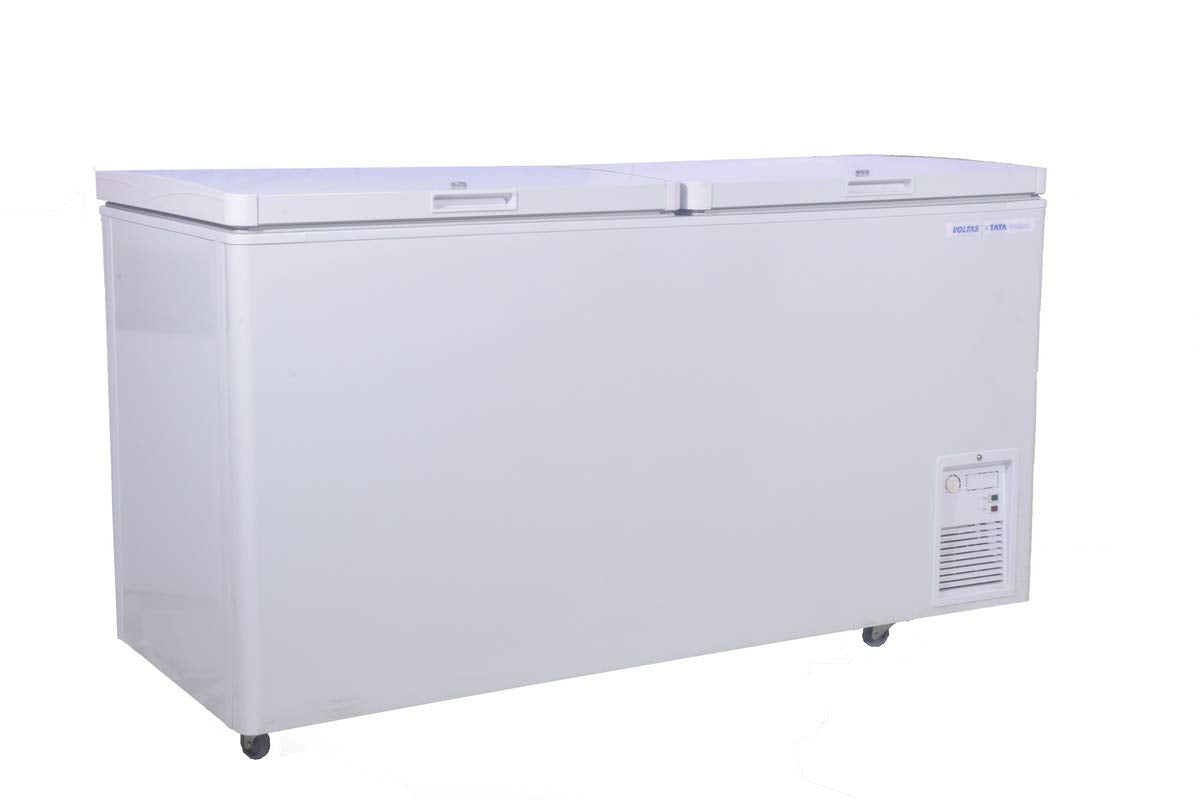 Voltas 500 L Double Door Standard Deep Freezer  (White, 500M SLF)