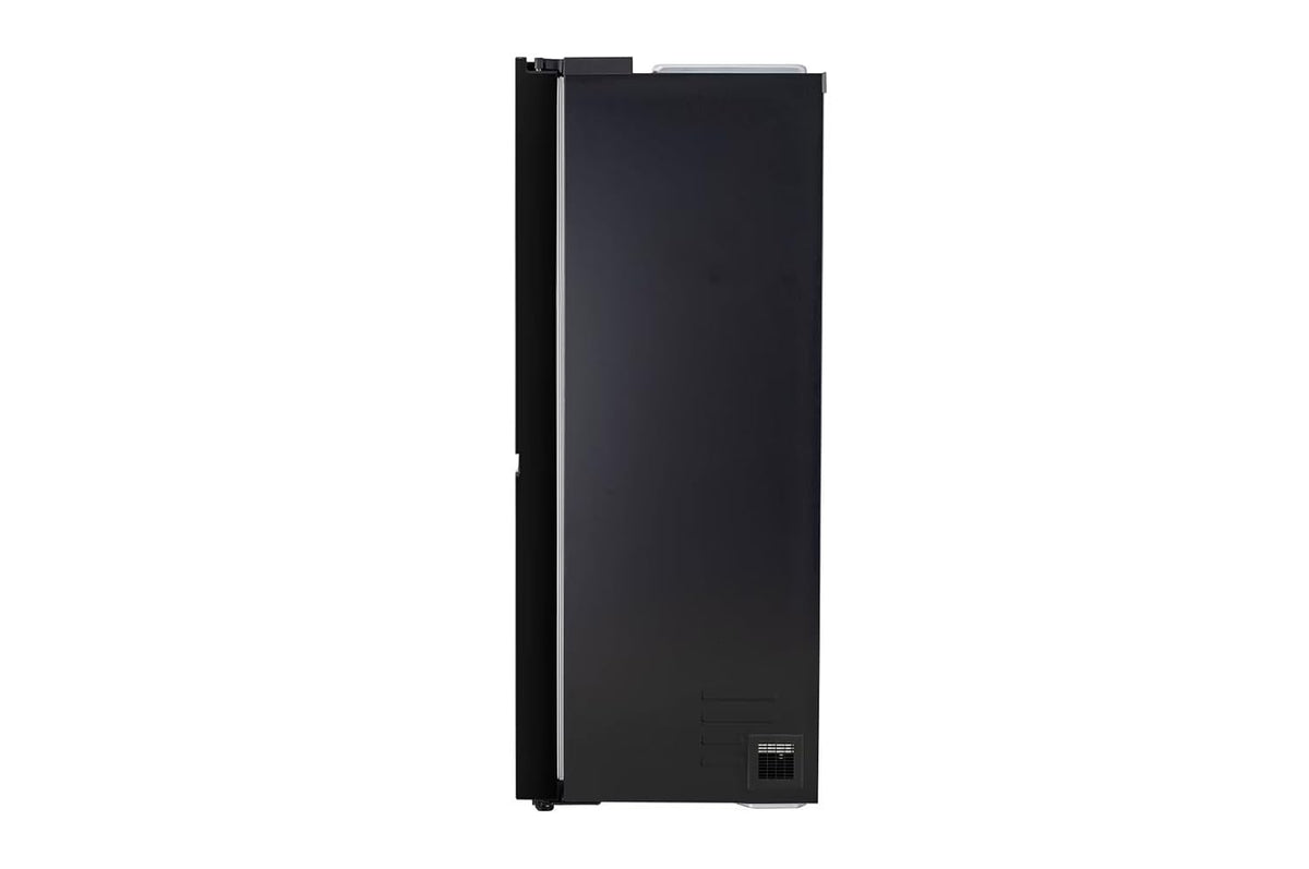 LG 650L Side-by-Side Refrigerator, Convertible, Multi-Air Flow Western Black, 3 Star (GL-B257JWB3)