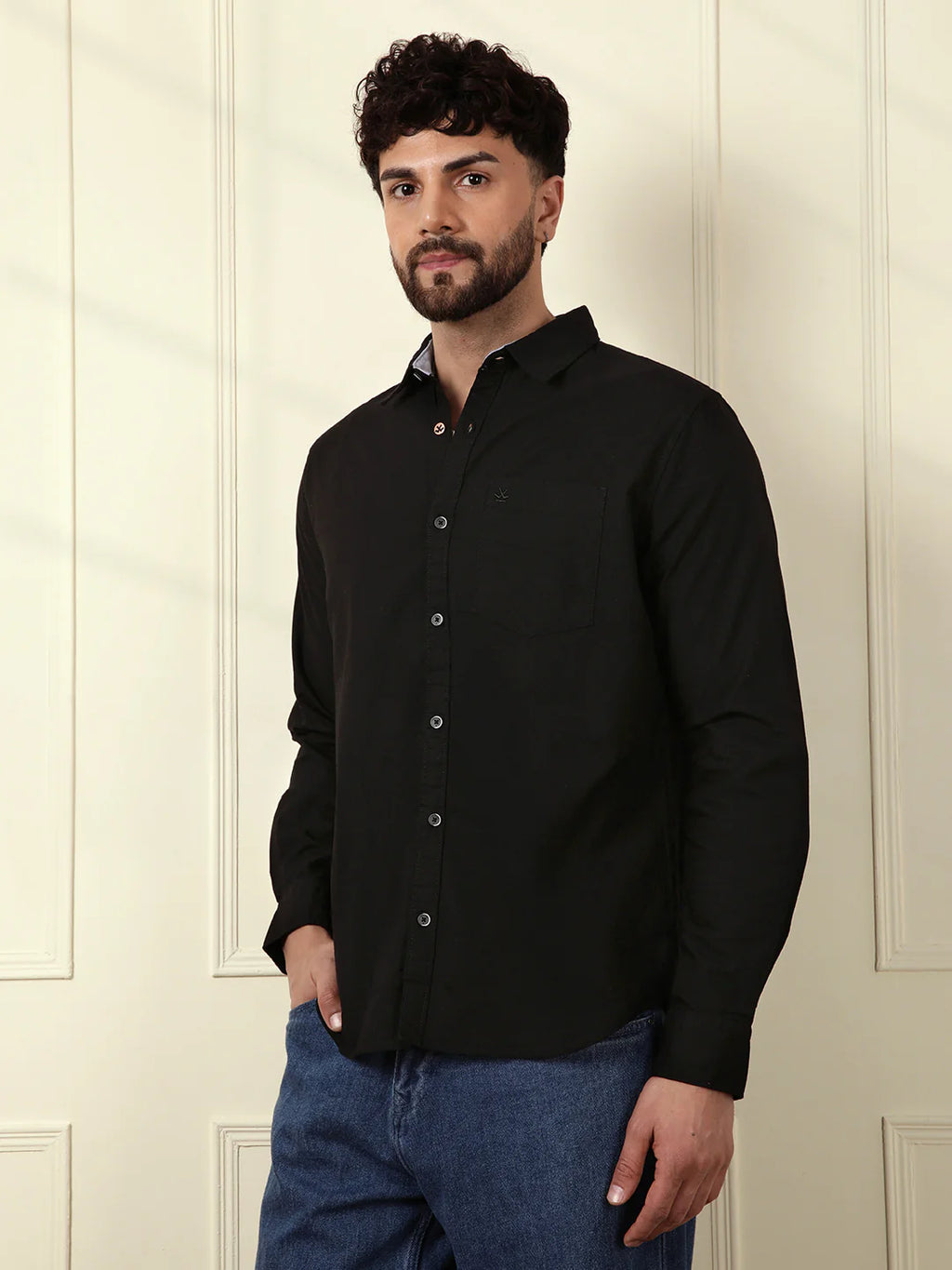Solid Premium Cotton Shirt