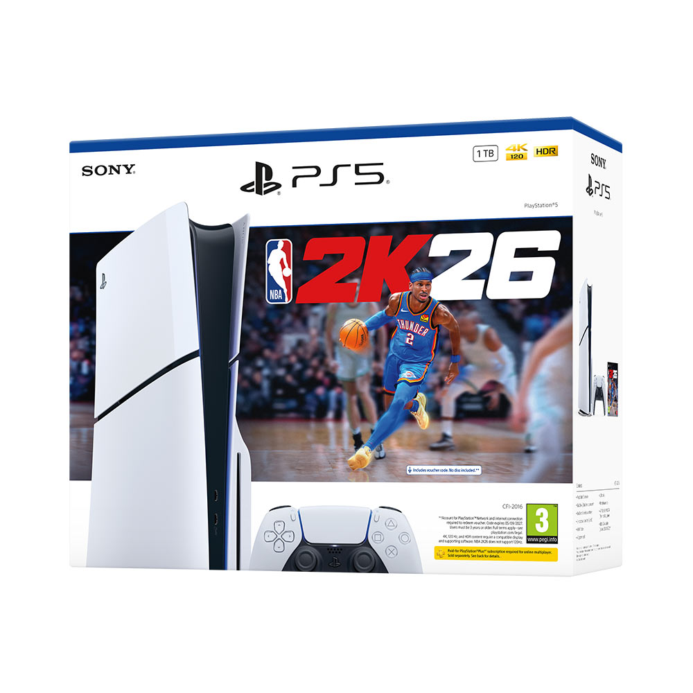 PS5® Console Slim – NBA 2K26 Bundle