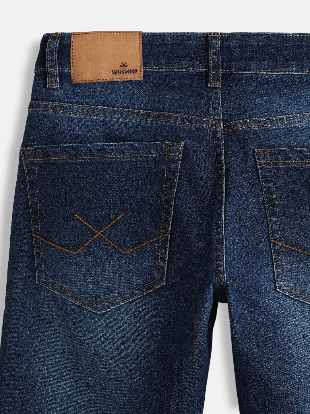 Dark Blue Slim Fit Denim Jeans