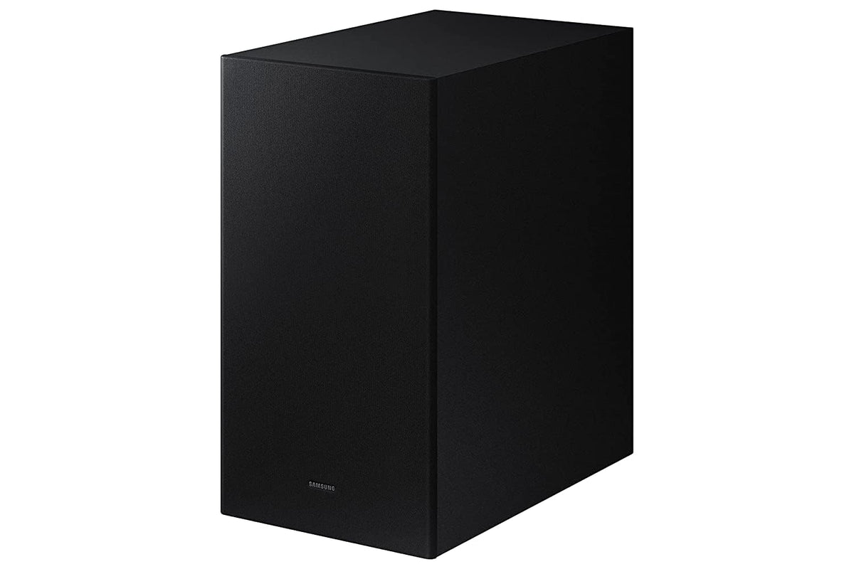 Samsung Q-Symphony Soundbar (HW-Q600C/XL), USB, Bluetooth with 3.1.2 Channel, Wireless Subwoofer, and 2 Up-Firing Speakers, Dolby Atmos Music (Black)