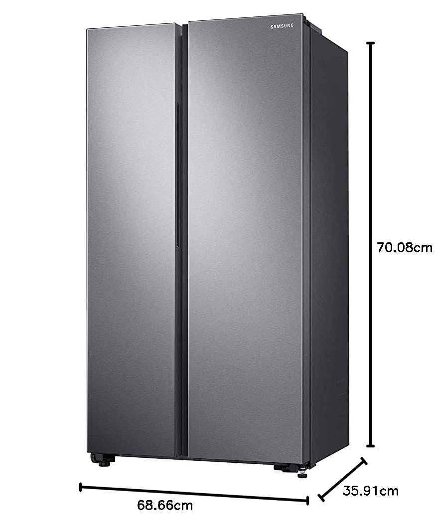 Samsung 700 L SBS Star Inverter Frost Free Side by Side Refrigerator RS72R5011SL RL STNLS(Used Condition)