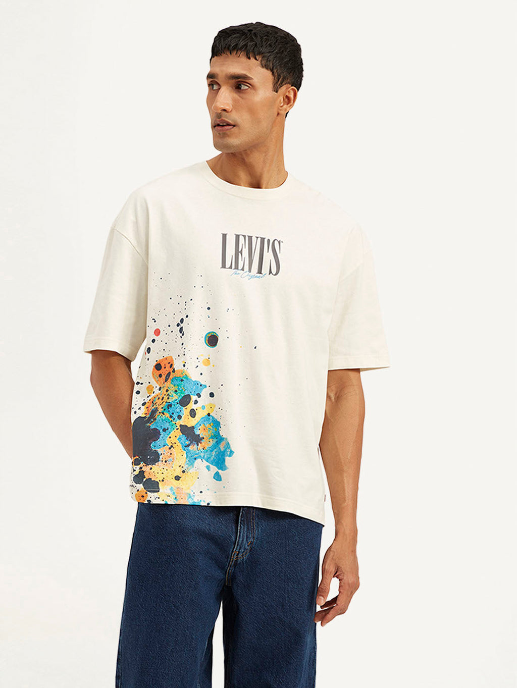 Men's Graphic Print Loose Fit T-shirt