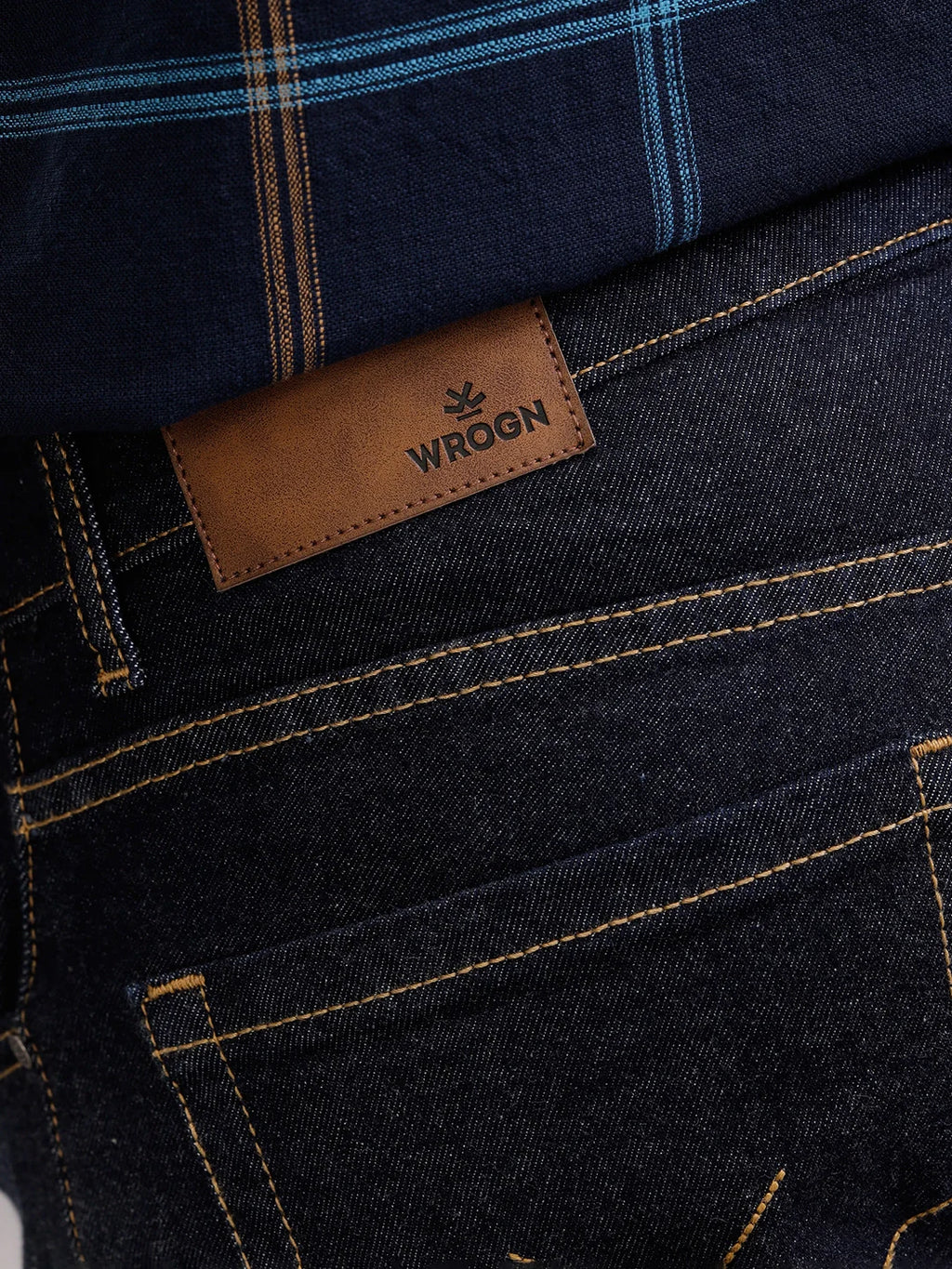 Classic Dk Blue Rinse Wash Jeans | Blue