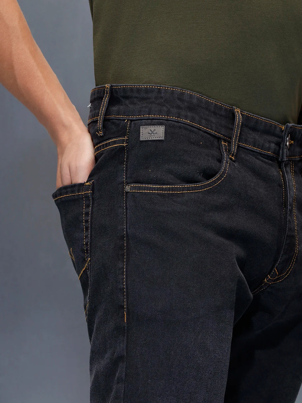 Men's slim fit jeans  | Black