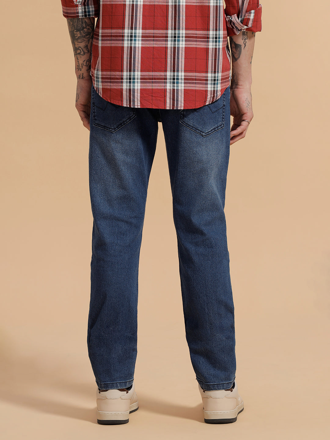 Heavy Fade Slim Fit Jeans | Blue