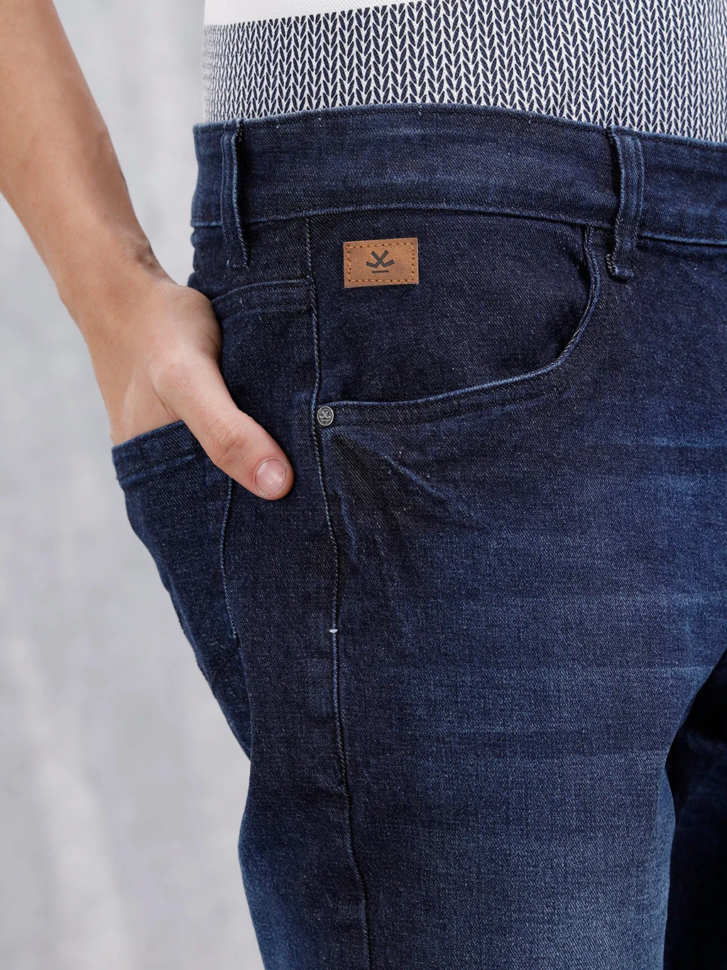 Slim Fit Casual Jeans For Men | Blue