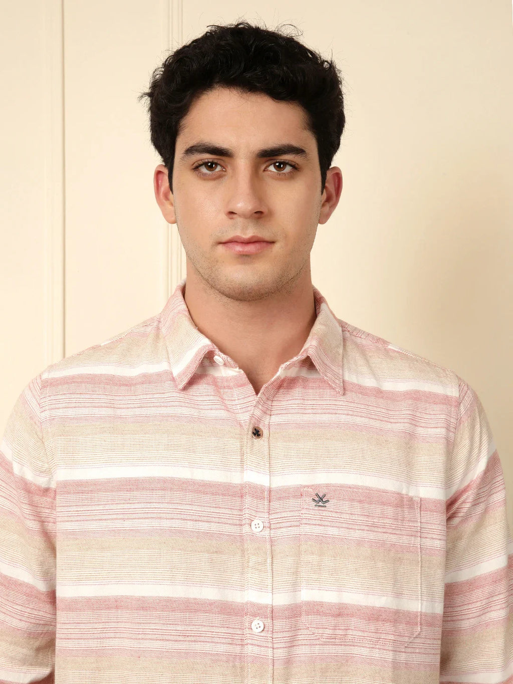 Striped Comfort Cotton Shirt