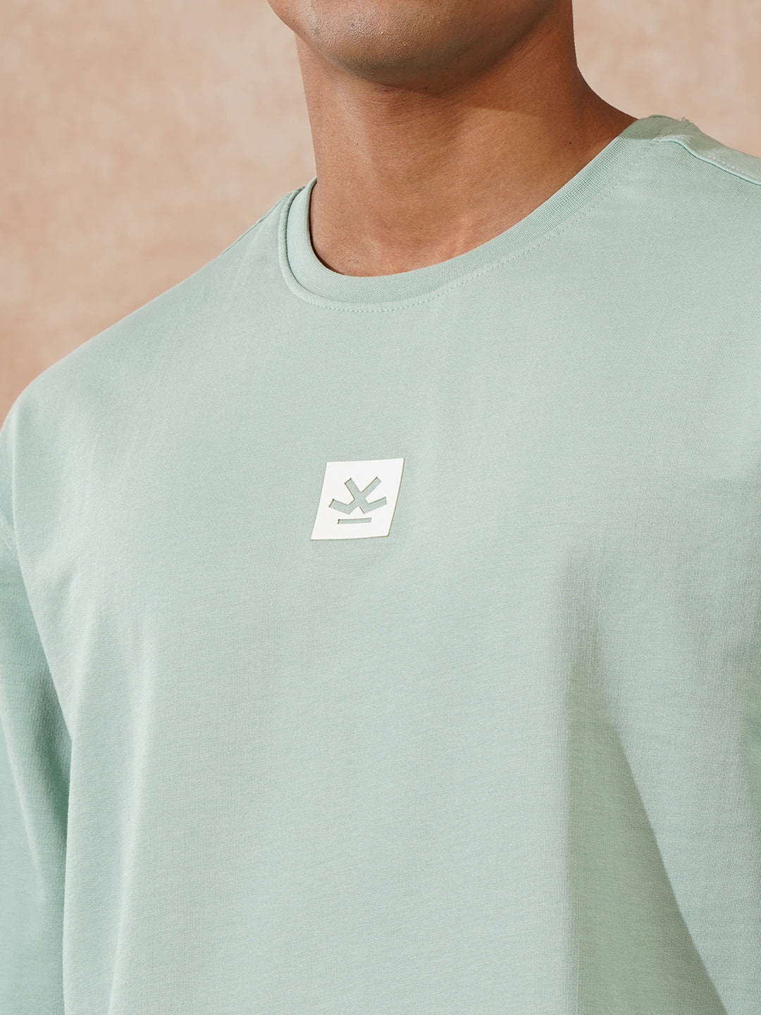 Solid 3/4th Sleeve T-Shirt | Green