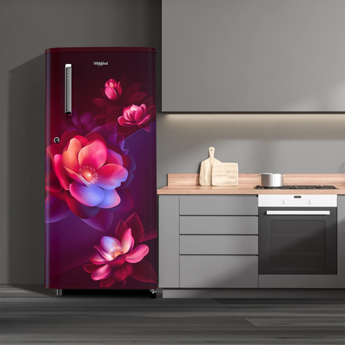 Whirlpool 184 L Direct Cool Single Door 2 Star Refrigerator (Wine Serena, 205 WDE PRM 2S WINE SERENA-Z)