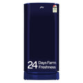 Godrej 183 L 3 Star | Farm Fresh Crisper Technology | Turbo Cooling Technology | Wide Shelf | Direct Cool Single Door Refrigerator(RD R190C WRF NY BL, Navy Blue)