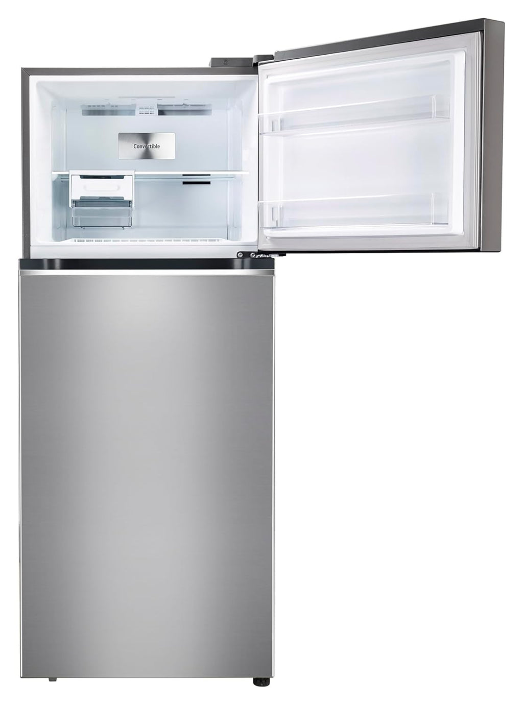 LG 380 L 3 Star Frost-Free Smart Inverter Double Door Refrigerator (GL-S412SPZX, Shiny Steel)