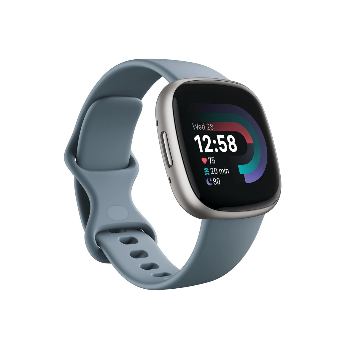 Fitbit Versa 4 Fitness Smartwatch with Daily Readiness, GPS, 24/7 Heart Rate, 40+ Exercise Modes, Sleep Tracking and more, One Size (S & L Bands Included)