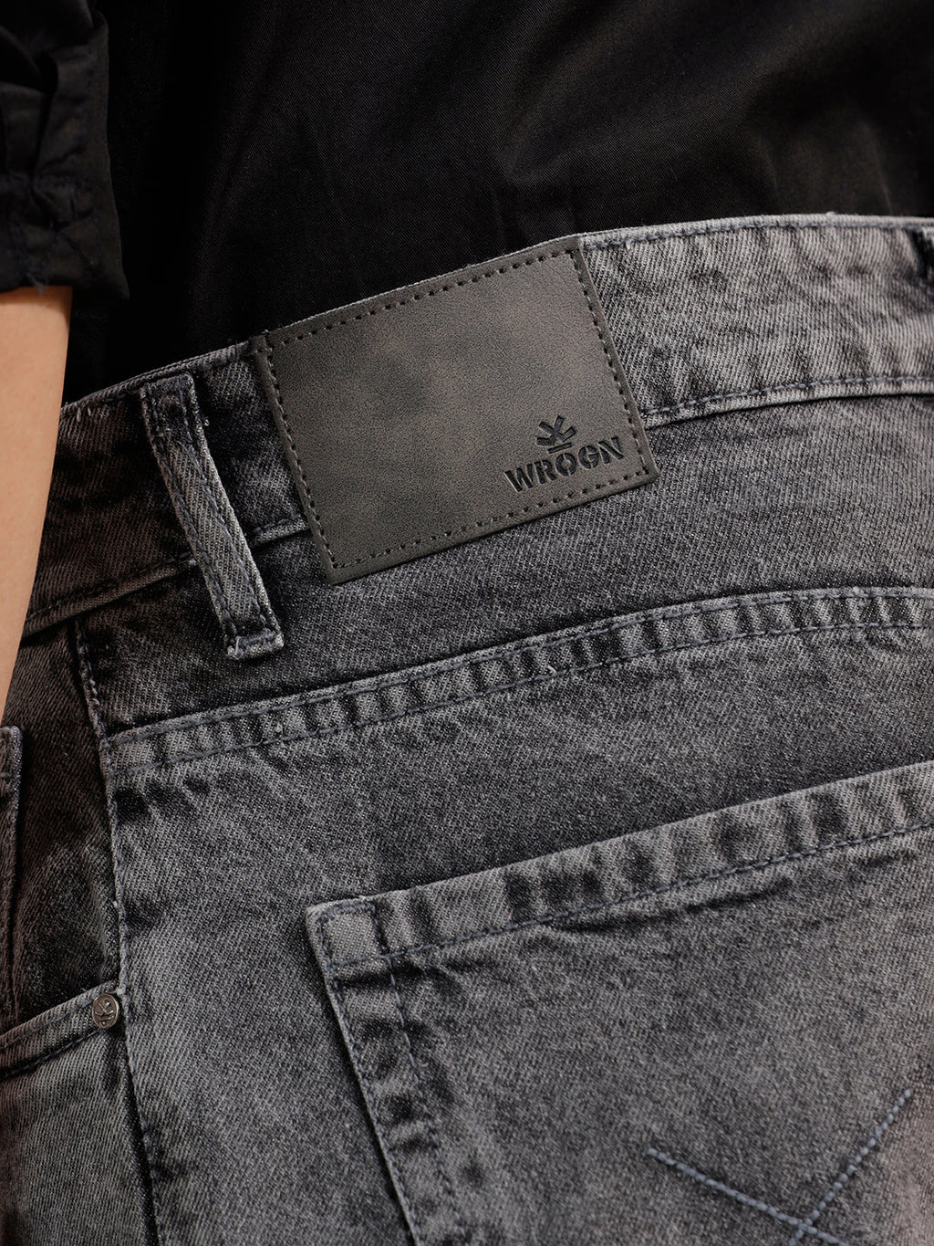Casual Anti Fit Jeans | Dark Grey