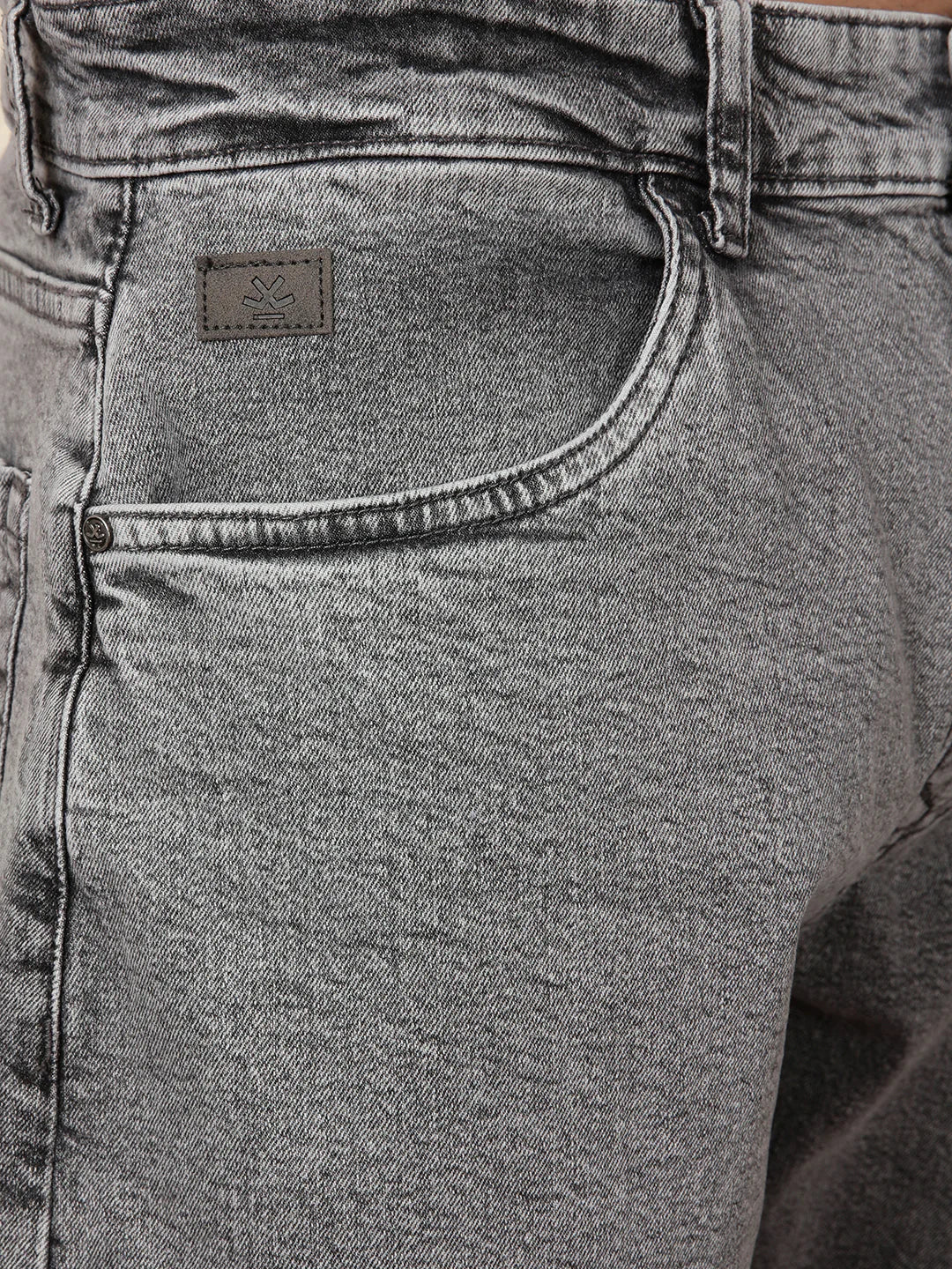 Faded Anti Fit Jeans | Grey