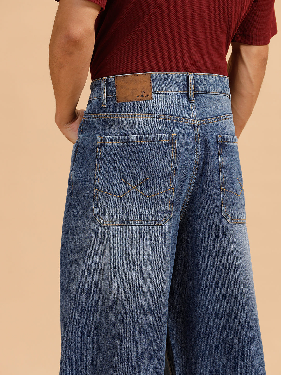 Casual Baggy Fit Jeans | Blue