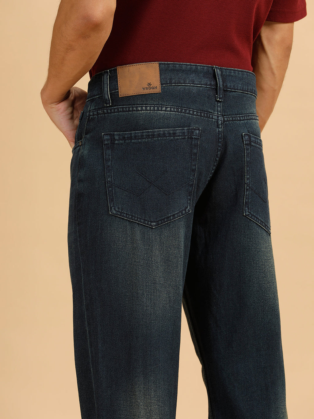 Casual Anti Fit Jeans | Dark Blue
