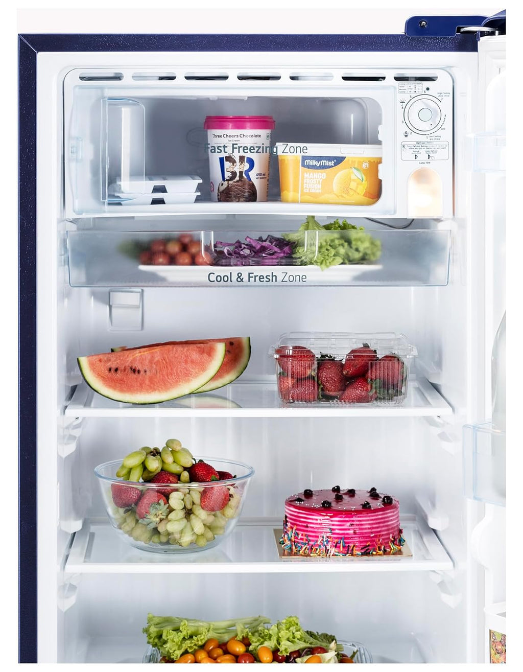 LG 210 L, 5 Star, Direct Cool, Smart Inverter Compressor, Single Door Refrigerator(GL-D231ABAU)