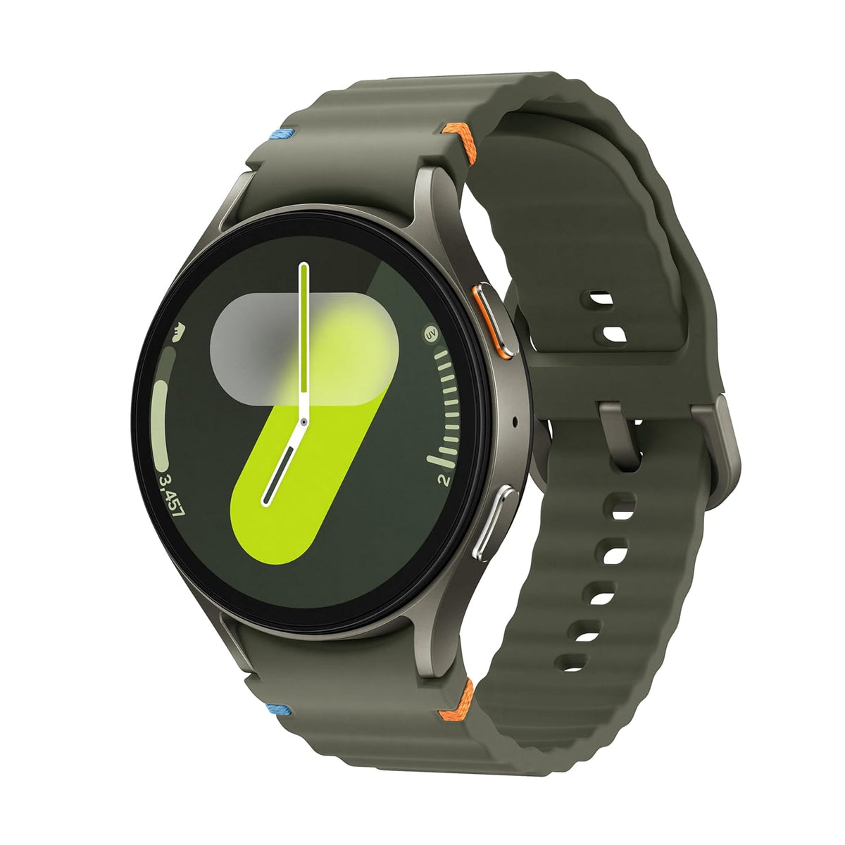 Samsung Galaxy Watch 7 (44mm, BT+LTE) with 3nm Processor | Dual GPS | Sapphire Glass & Armour Aluminum | 5ATM & IP68 | HR, SpO2, BP & ECG Monitor