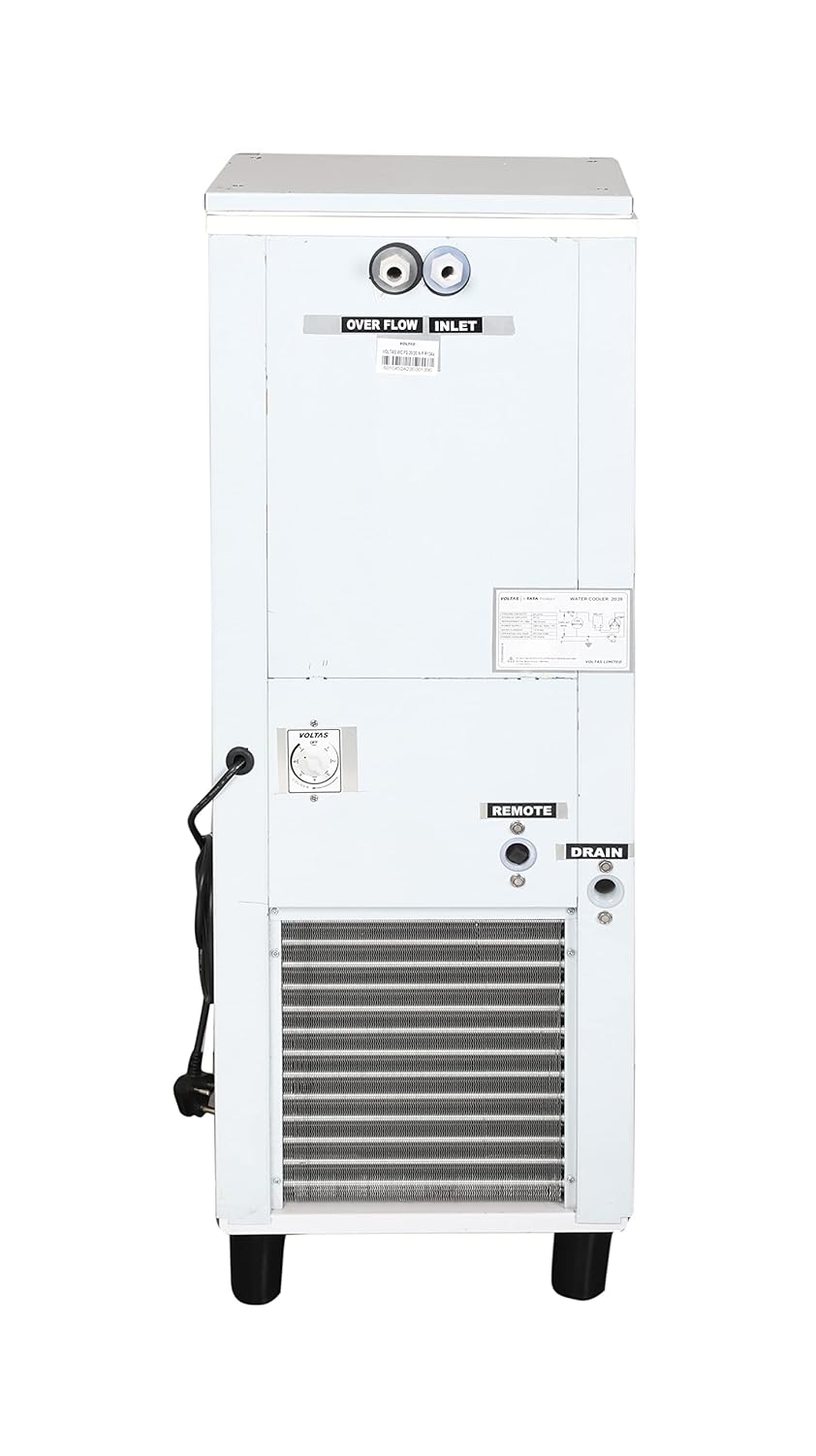 Voltas WC FS 15/15 N P R134a Single Tap Water Cooler, 15 Liters, Stainless Steel Body