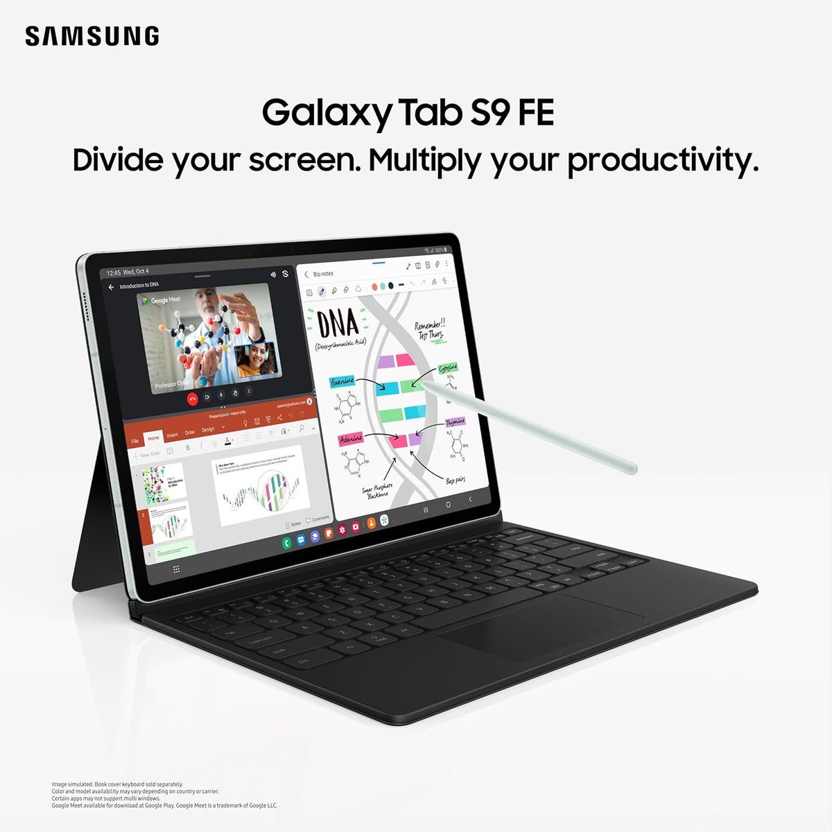 Samsung Galaxy Tab S9 FE 27.69 cm (10.9 inch) Display, RAM 6 GB, ROM 128 GB Expandable, Wi-Fi (CLEARANCE DEAL)