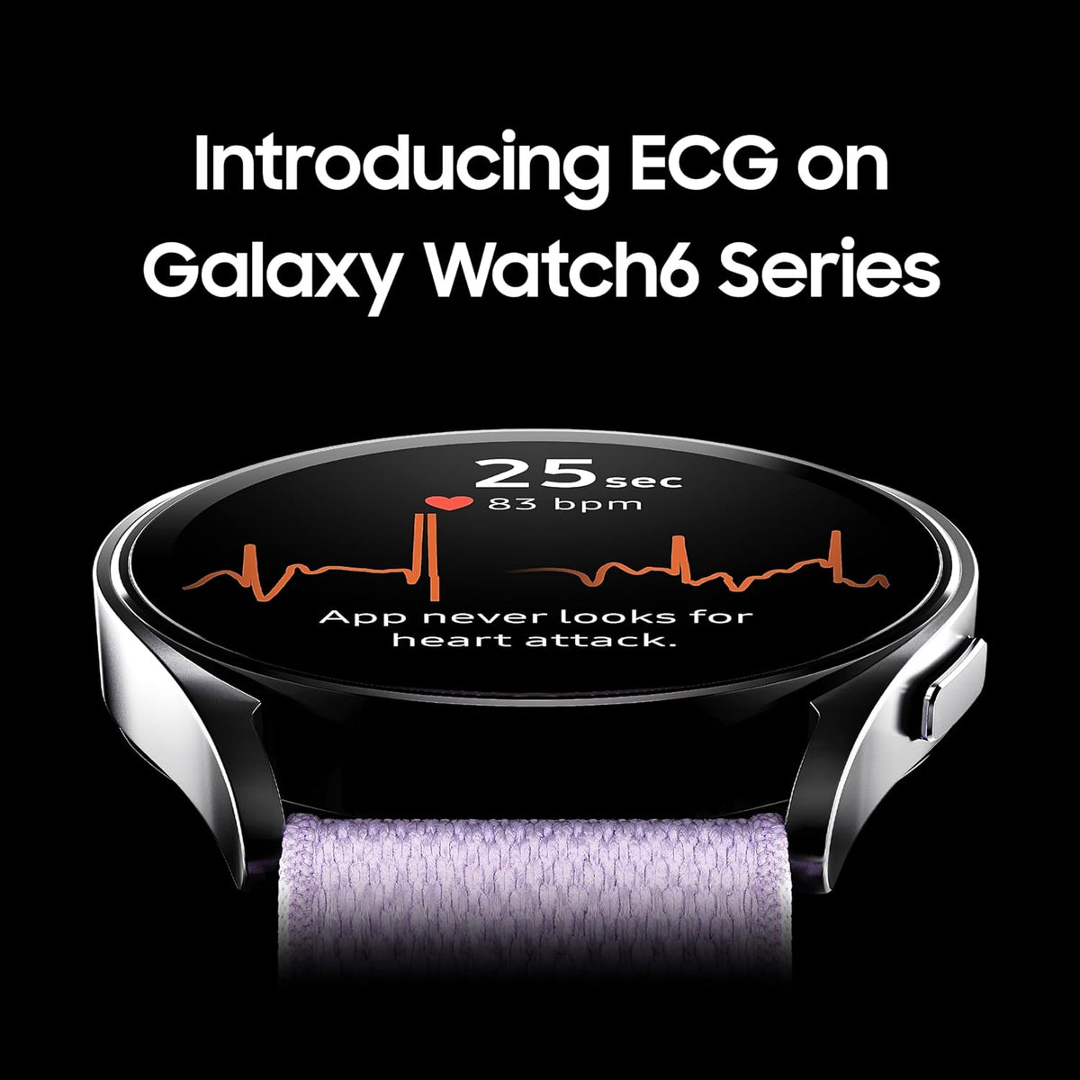 Samsung Galaxy Watch6 LTE 44mm (Compatible with Android only) | Introducing BP & ECG Features