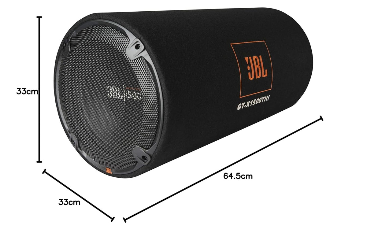 Jbl Gt-X1500Thi 1500W Wired Subwoofer - Black