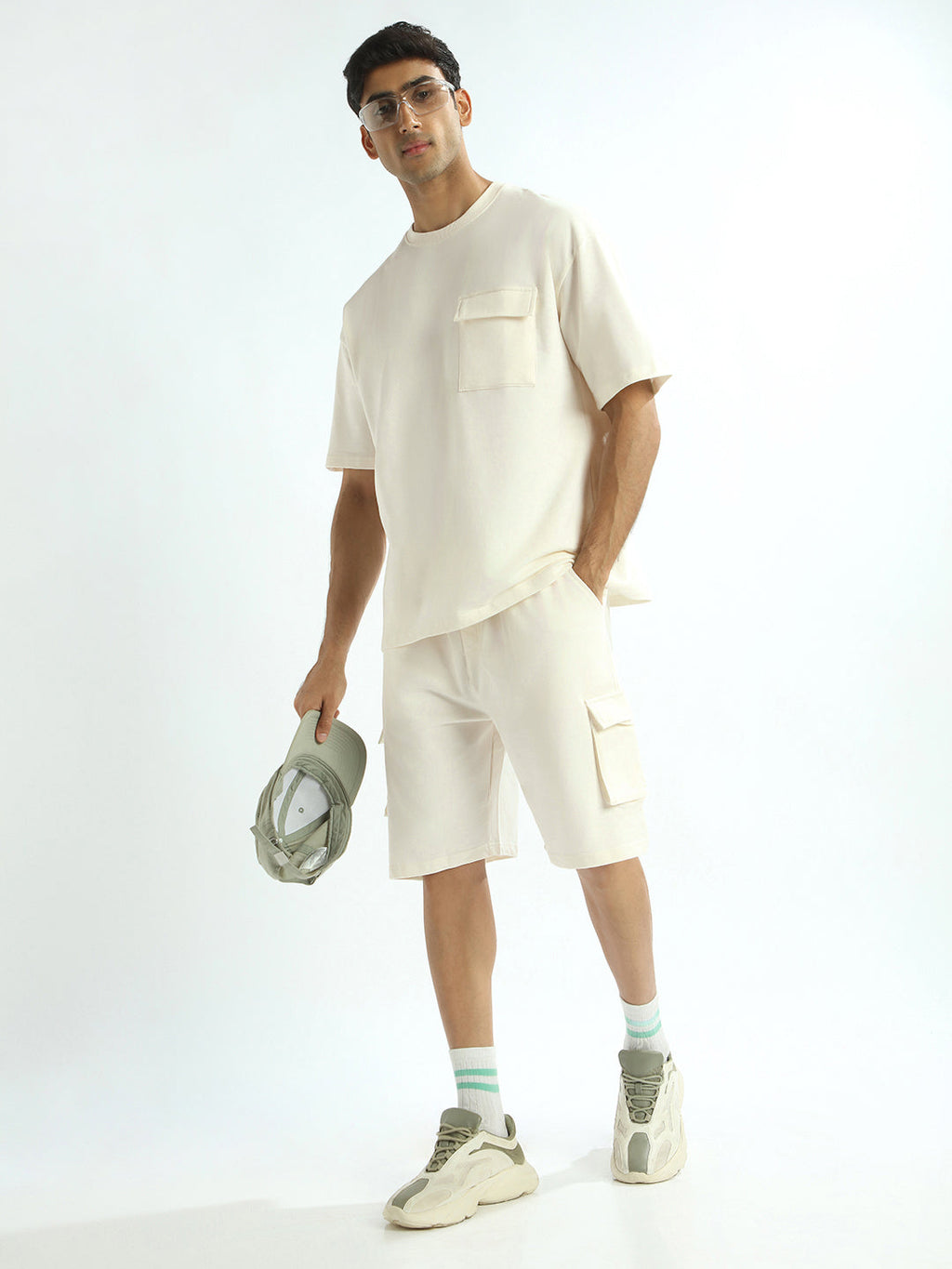 Oversized Klaeinn Cargo Pocket Co-ord Set