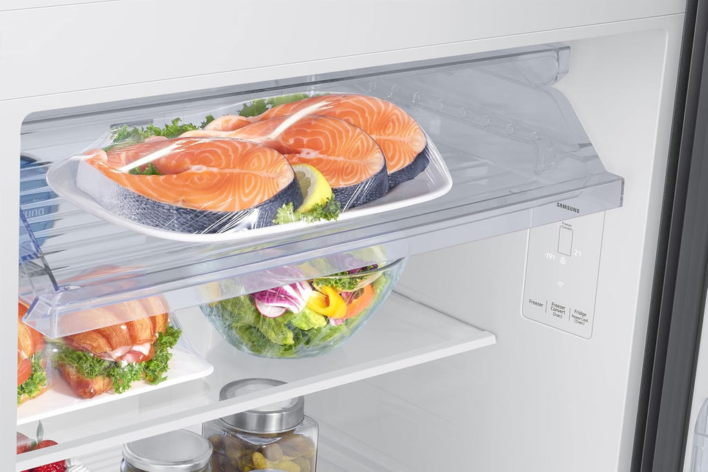 Samsung 396 L, 3 Star, Convertible 5-in-1, Digital Inverter, Frost Free Double Door, Bespoke AI WiFi Enabled Refrigerator (RT41DG6A4DB1HL, Black Matte)