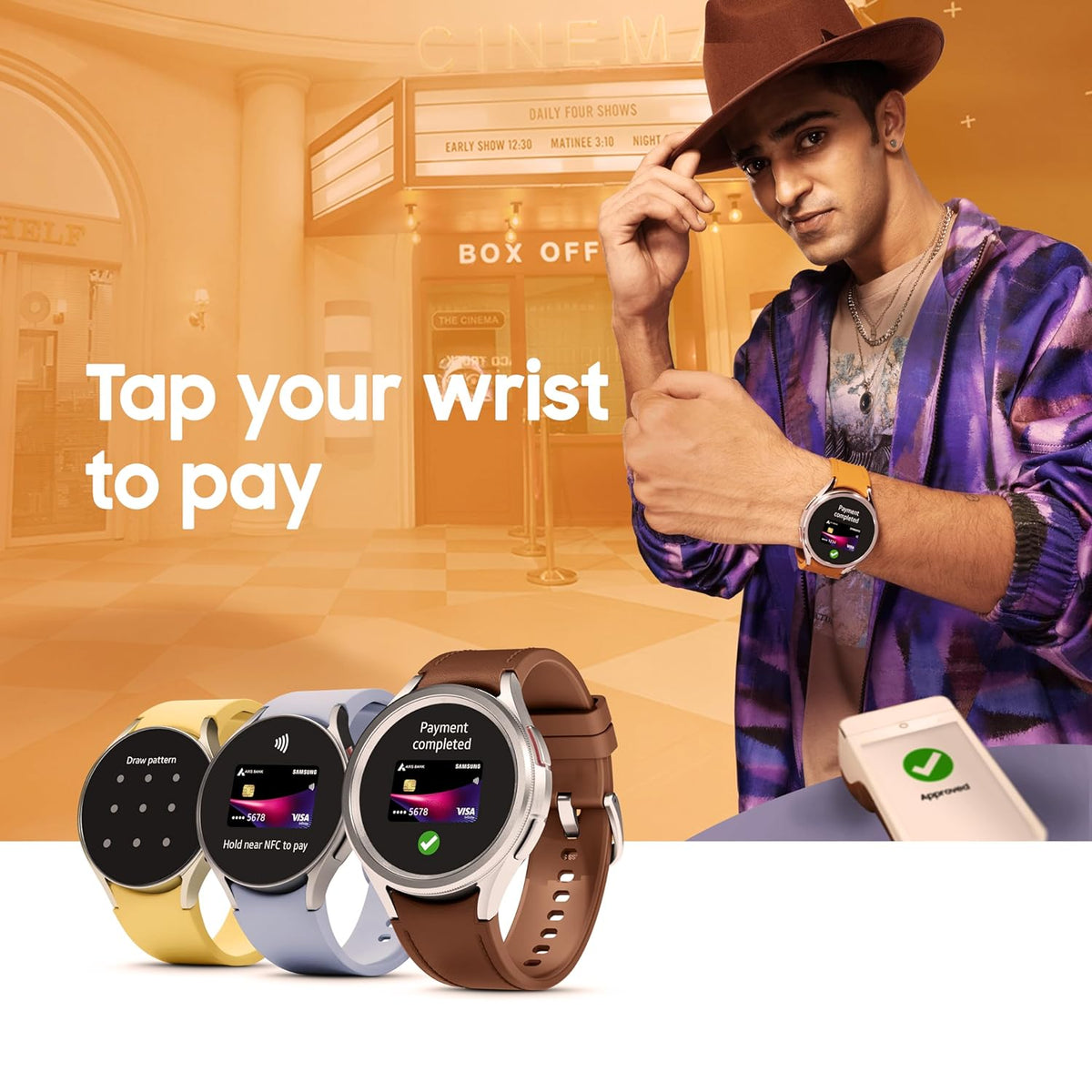 Samsung Galaxy Watch6 Classic GPS (Compatible with Android only) | Introducing BP & ECG Features