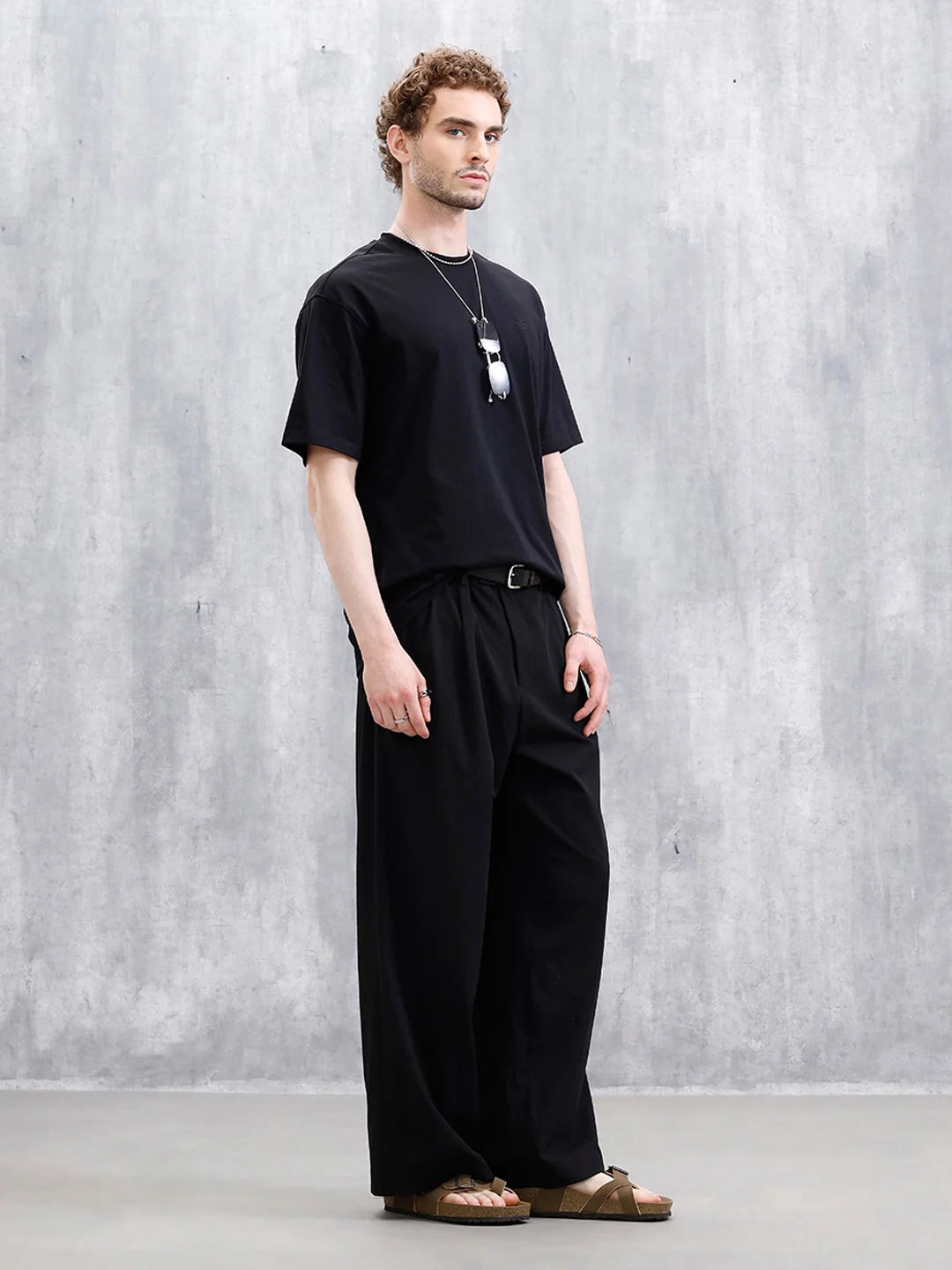 Heavy GSM Oversized Fit T-Shirt | Black