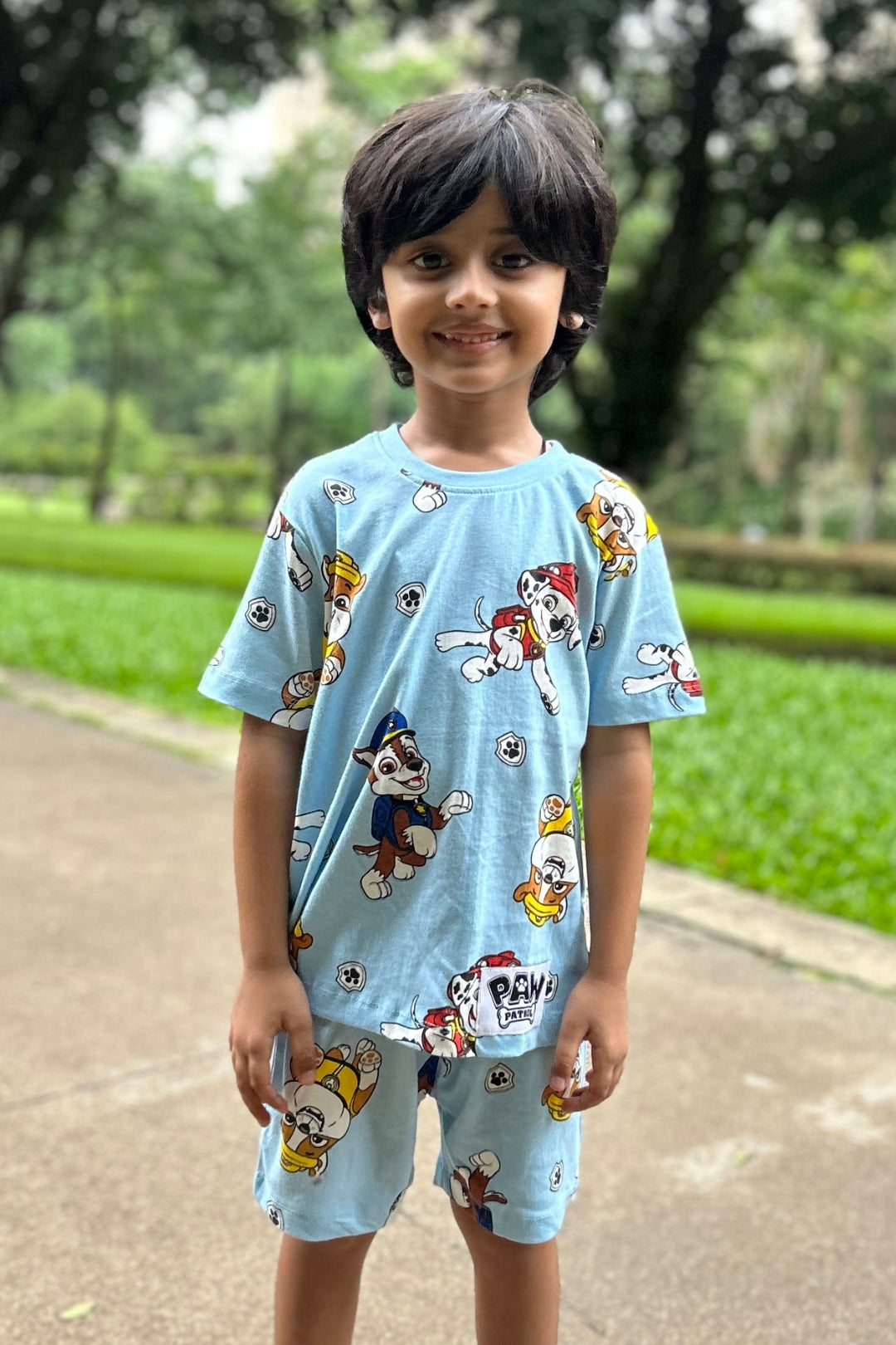 Paw Patrol Classic Pattern Shorts Set