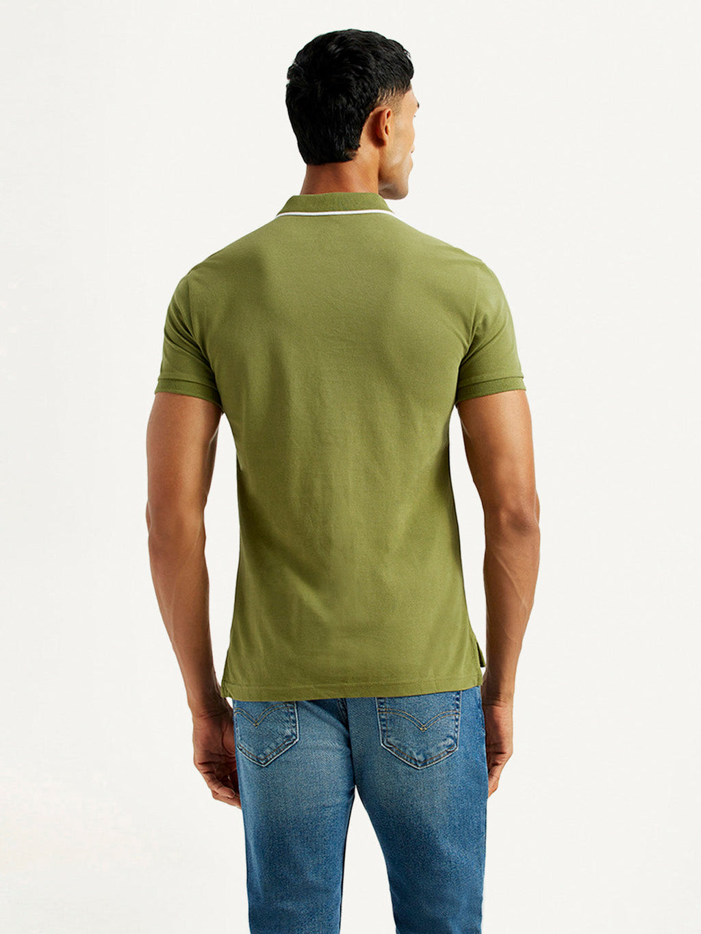 Men's Solid Polo T-shirt