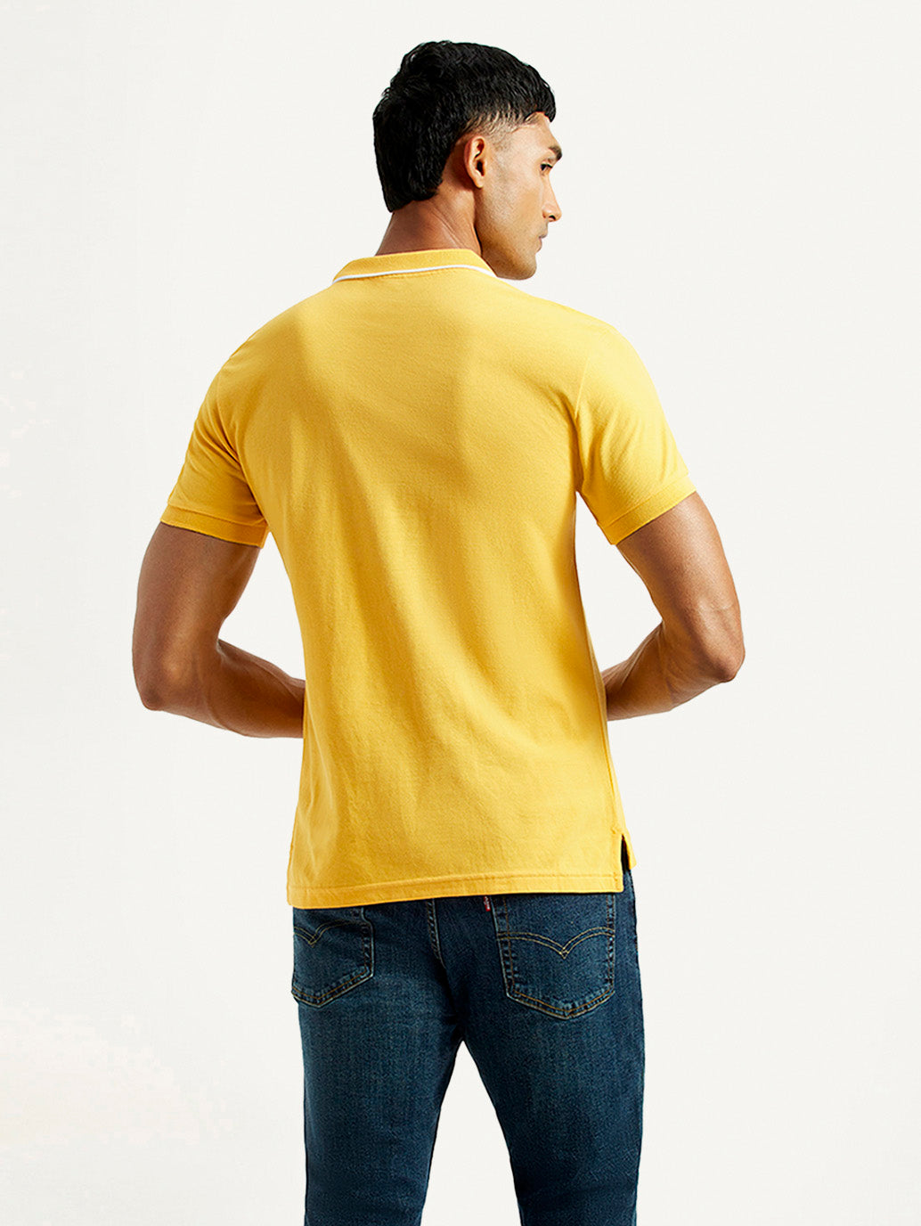Men's Solid Polo T-shirt