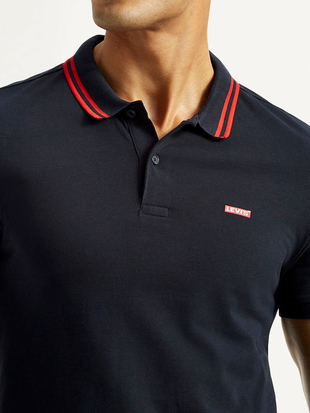 Men's Solid Polo T-Shirt