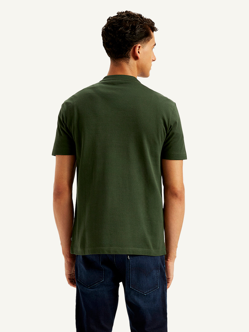 Men's Redloop Solid Slim Fit T-shirt