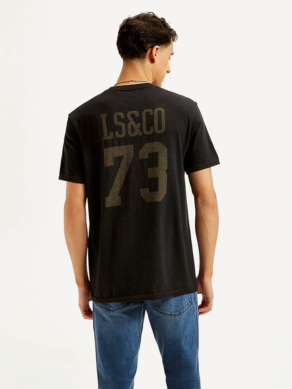 Men's Brand Logo Slim Fit T-shirt