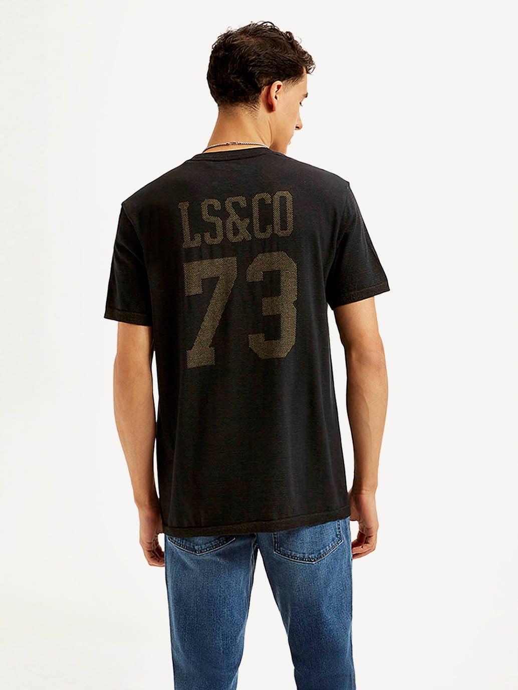 Men's Brand Logo Slim Fit T-shirt